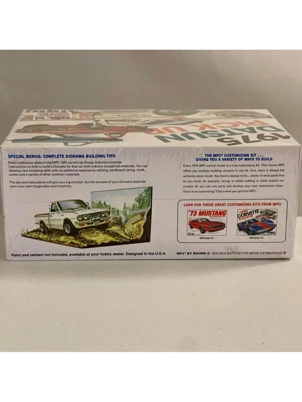 New - Rare 1/25 75 Datsun Pickup Model Kit - Factory Sealed